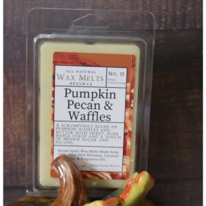 faire_b18_01 Pumpkin Pecan Waffles 6 oz Beeswax Wax Melts