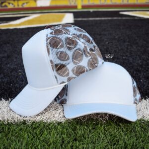 faire_b18_14 Football Magna Pony® Mesh Foam Trucker Hat